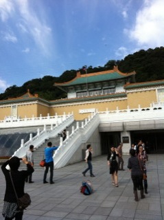 研修旅行(故宮博物館)