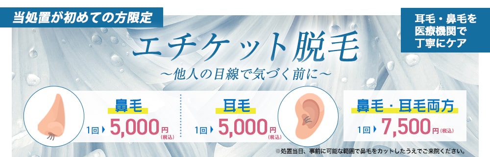 エチケット脱毛